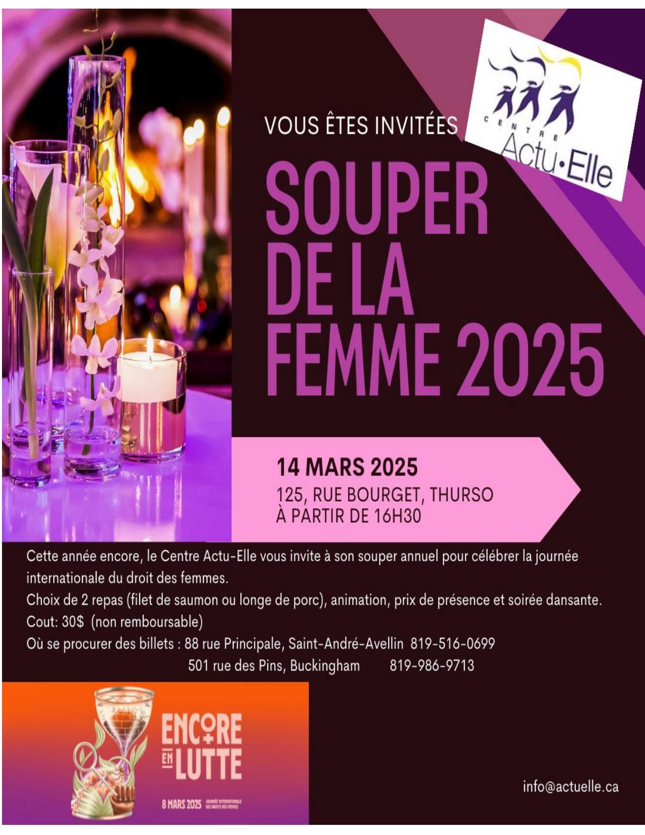 Image: Souper de la Femme 2025