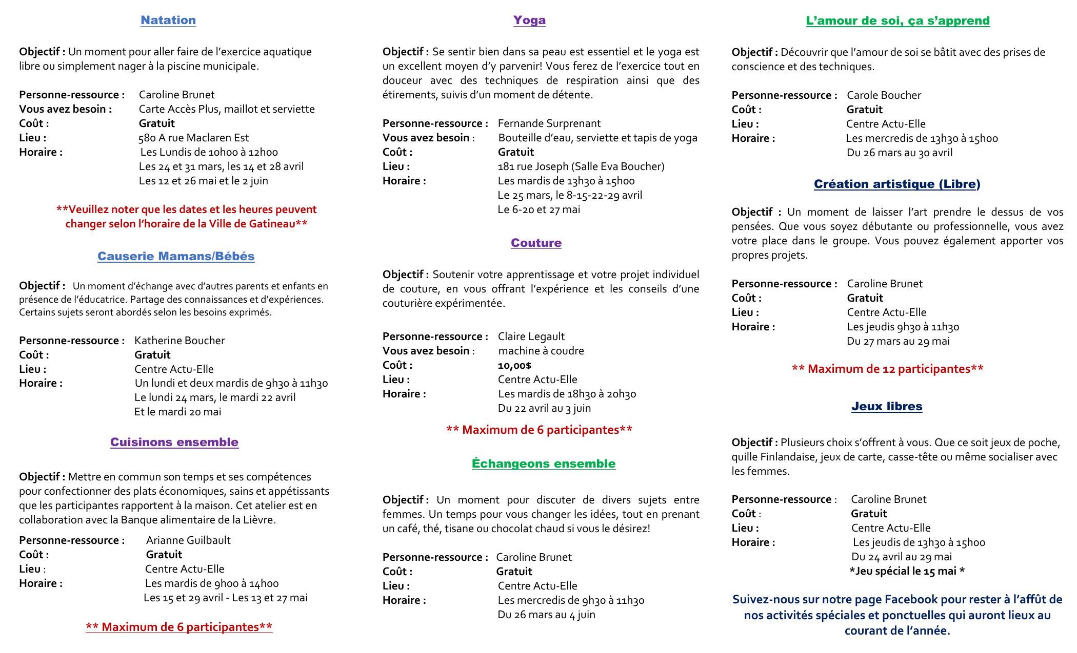 Image: Programmation Printemps 2025 -2