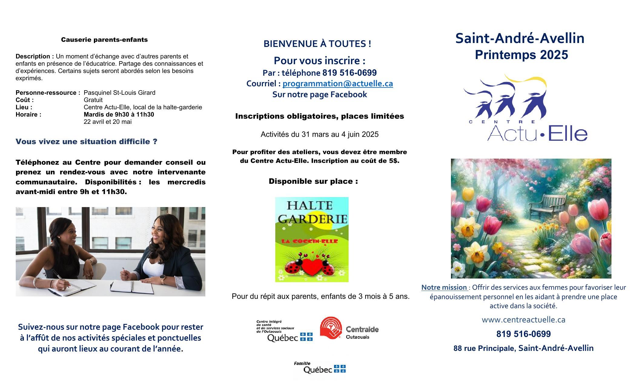 Image: Programmation Printemps 2025 Staa