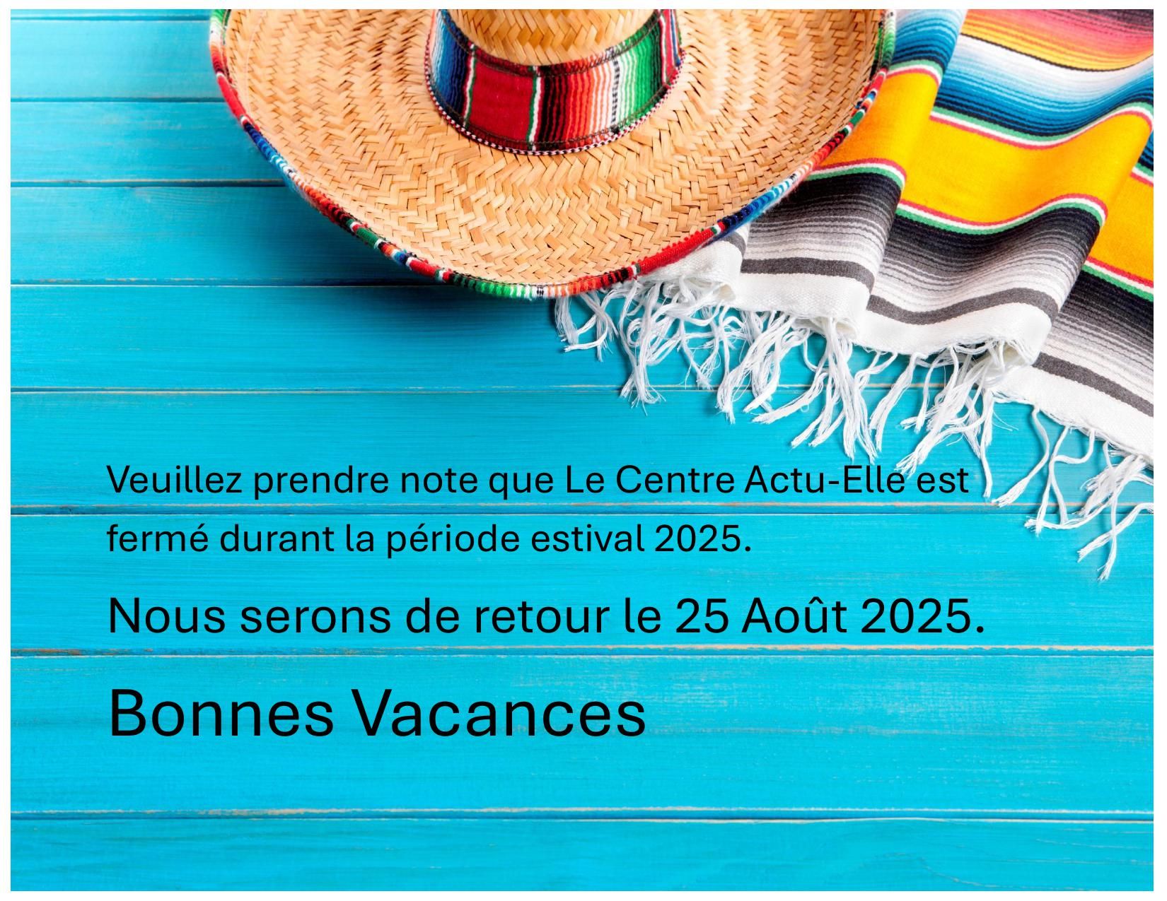 Image: Vacance �t�t 2025
